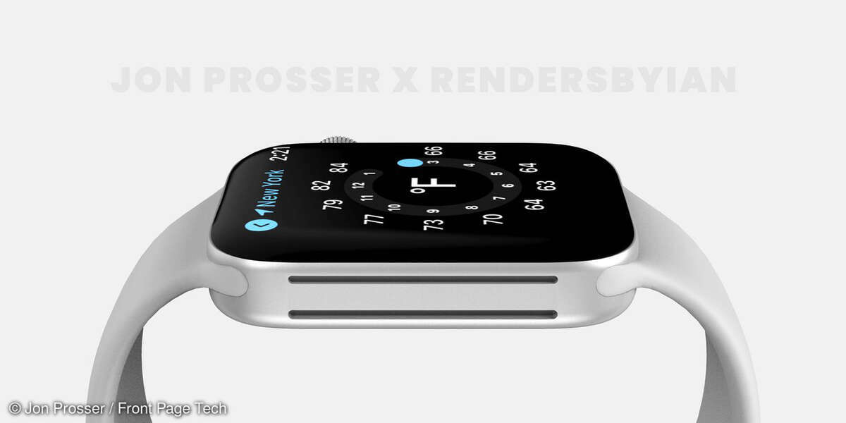 Apple Watch Series 8 Render von Jon Prosser