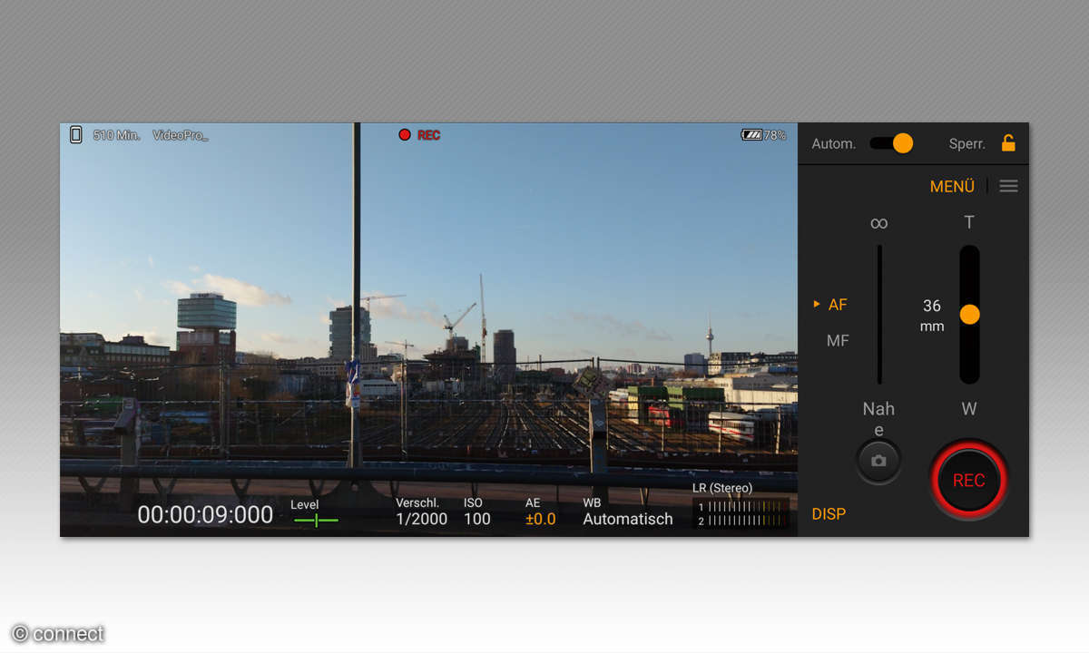 Sony Xperia Pro-I im Test - Foto/Video Apps Screenshot 2