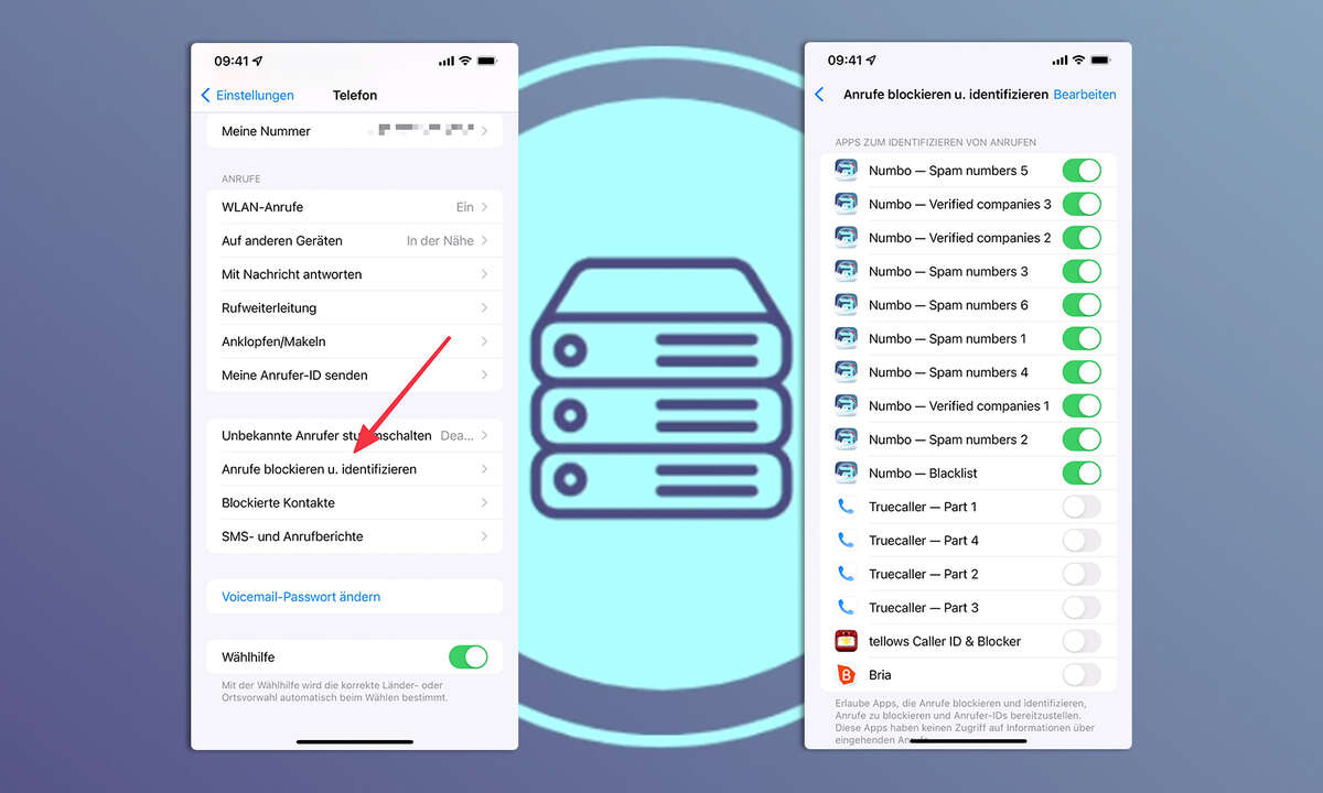 Numbo: Call Screening auf dem iPhone