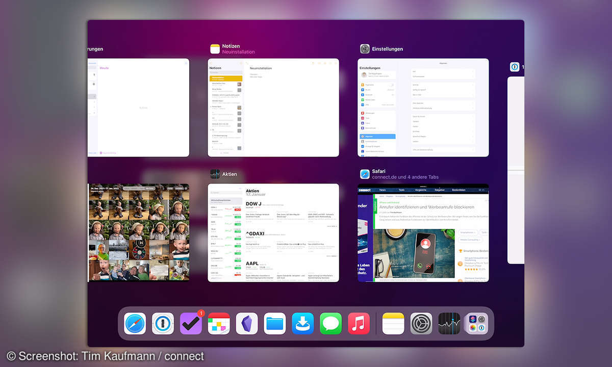 Multitasking iPadOS 15