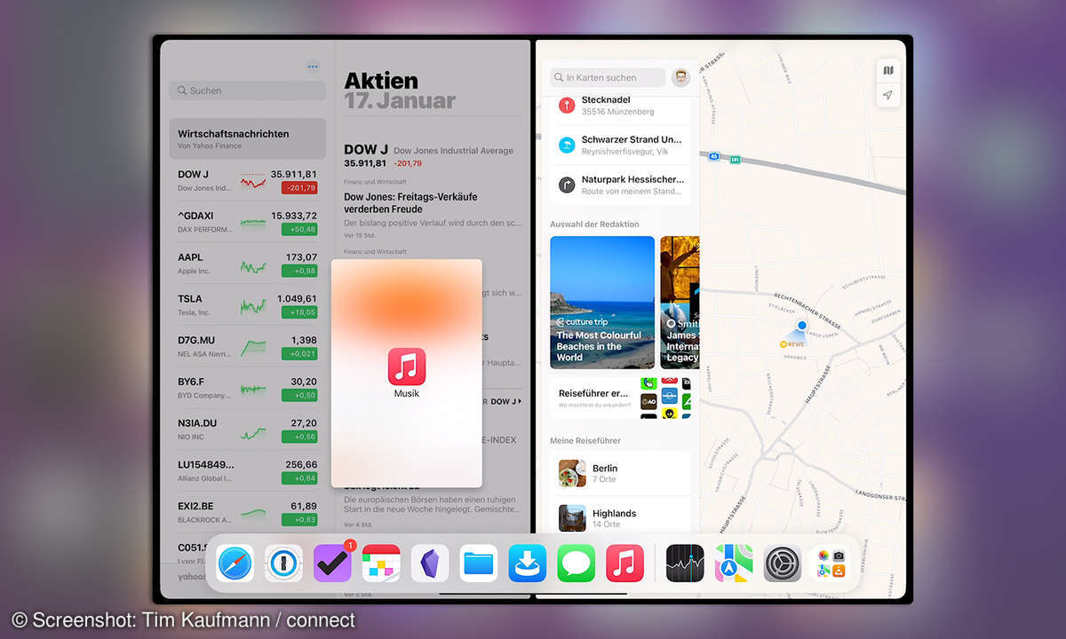 Multitasking iPadOS 15