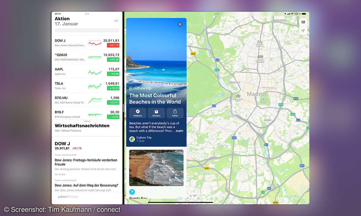 Multitasking iPadOS 15