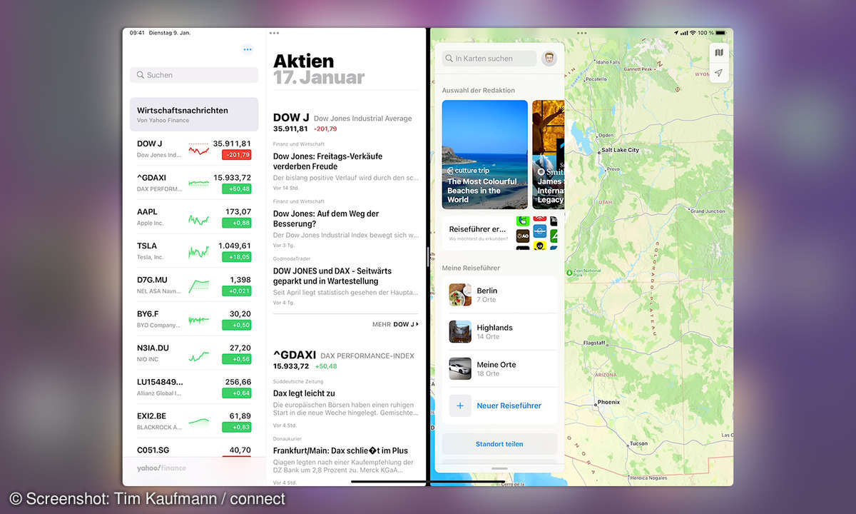 Multitasking iPadOS 15