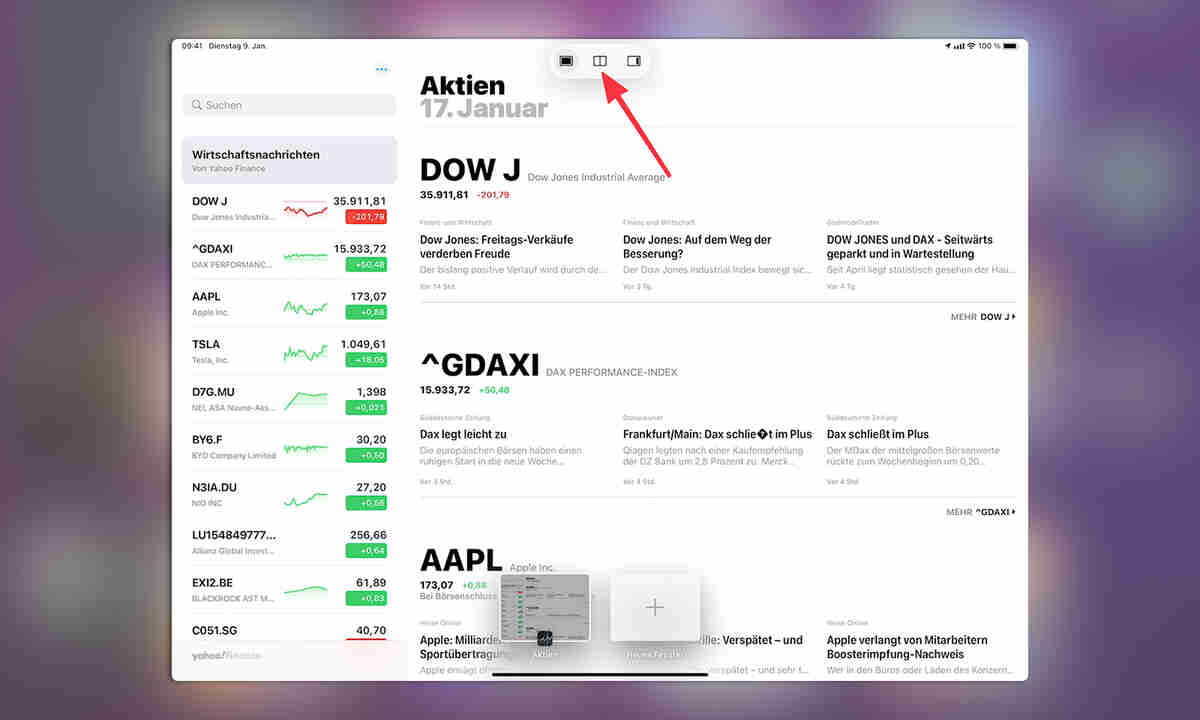 Ipados 15 Multitasking Auf Dem Ipad Split View Connect
