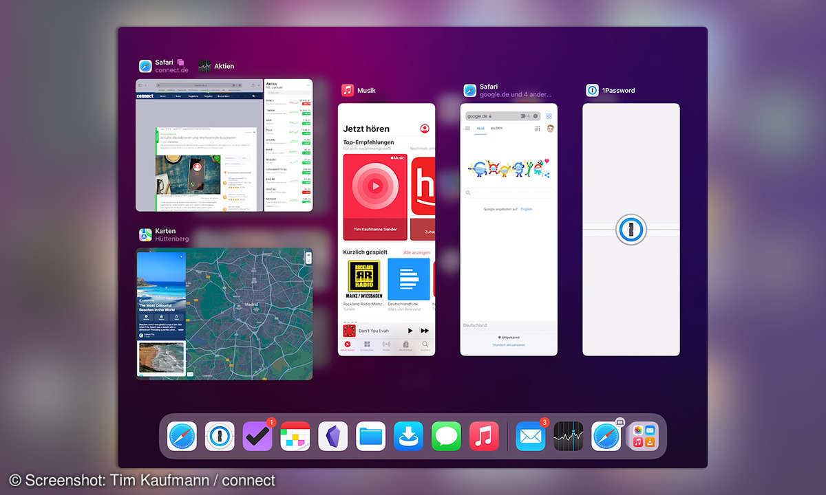 Multitasking iPadOS 15