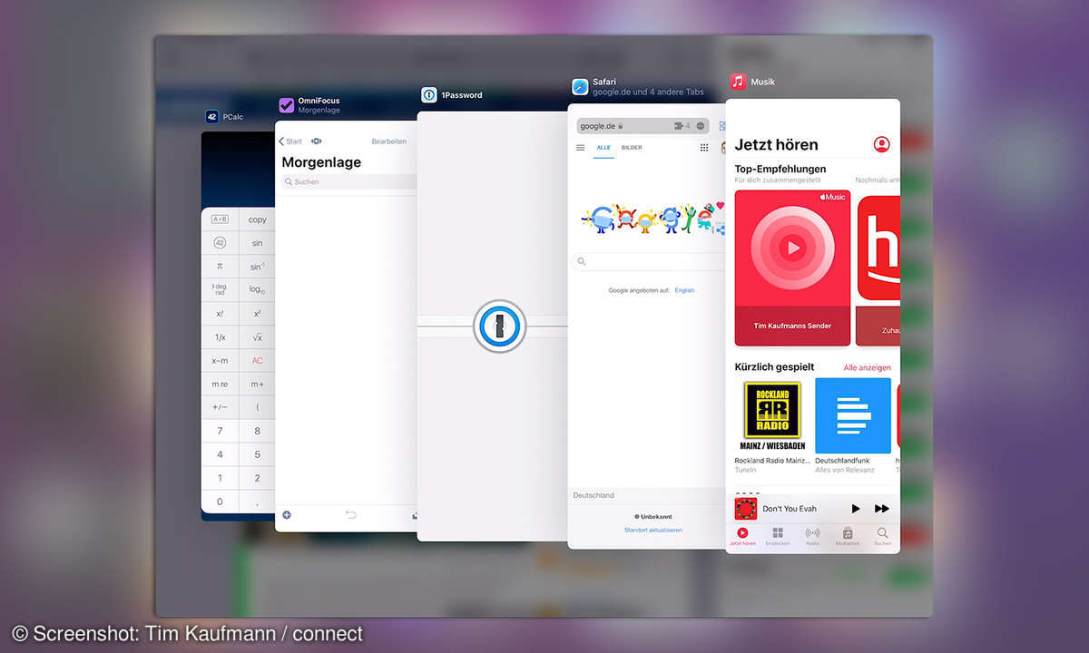 Multitasking iPadOS 15
