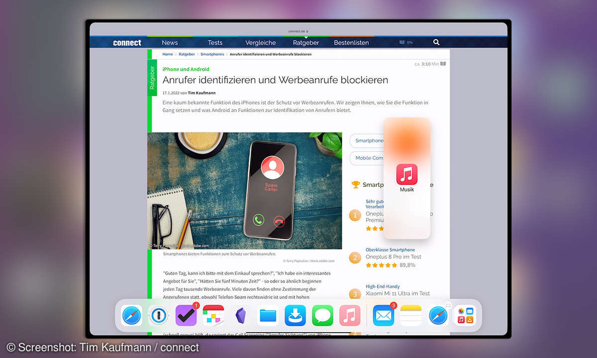 Multitasking iPadOS 15
