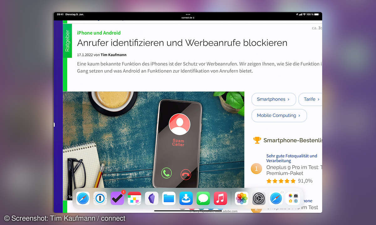 Multitasking iPadOS 15