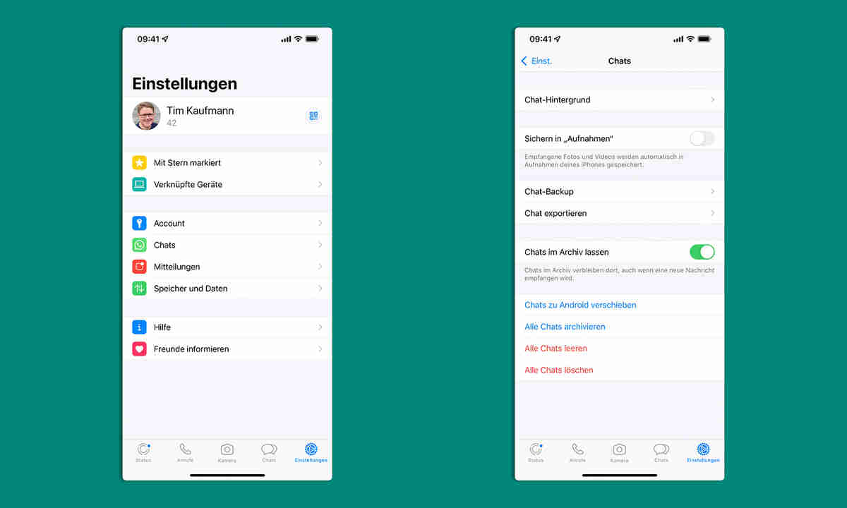 Whatsapp Backup Auf Dem Iphone Connect Whatsapp Backup Auf Dem Iphone Connect