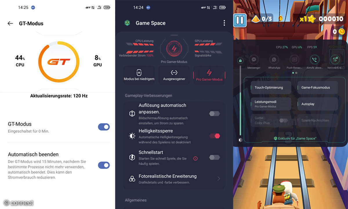 Realme GT Neo 2 im Test: Gaming-Check App Screenshots
