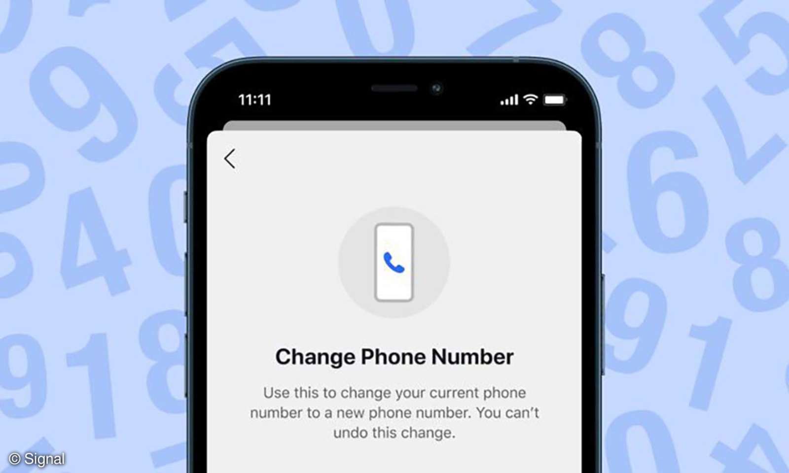 Signal: Rufnummer ändern ist nun möglich - connect