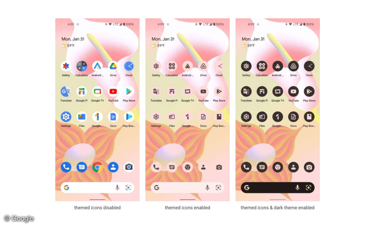 Android 13 App-Icons