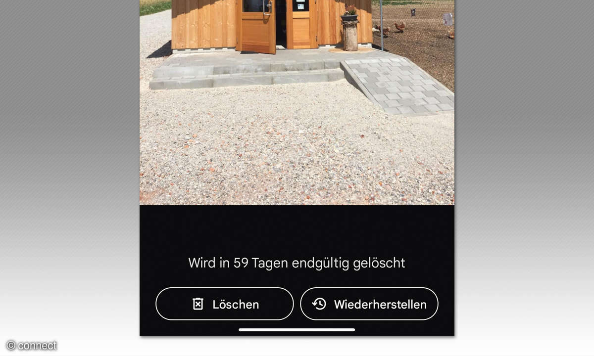 Android: Fotos wiederherstellen - Screenshot