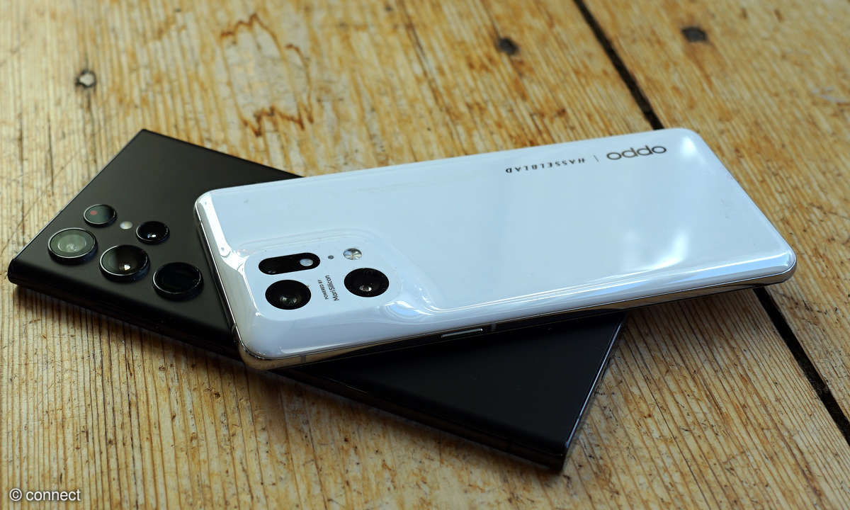 Oppo Find X5 Pro Vergleich mit dem Galaxy S22 Ultra