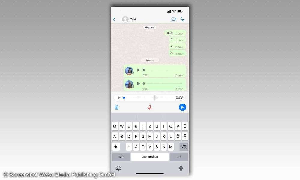 WhatsApp Sprachnachrichten aufnehmen und abhören connect WhatsApp Sprachnachrichten aufnehmen und abhören connect