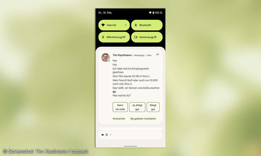 Android: Benachrichtigungen abschalten - connect