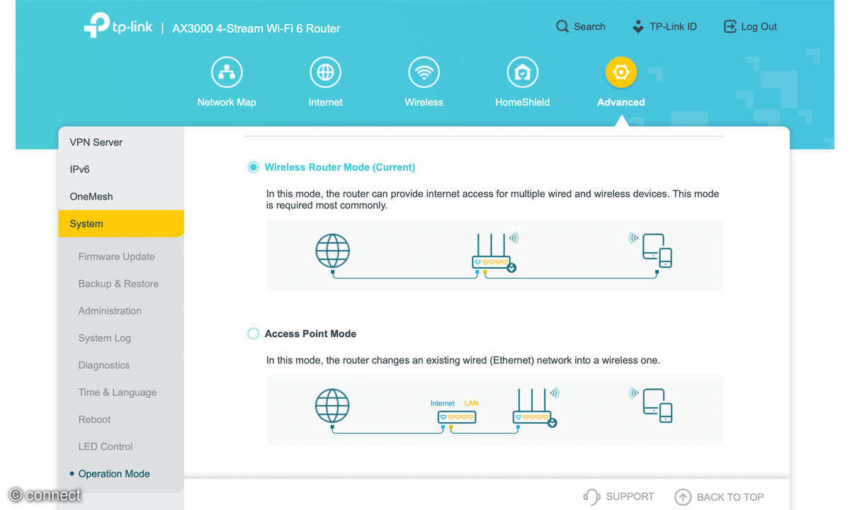 TP-Link Archer AX55 - Screenshot