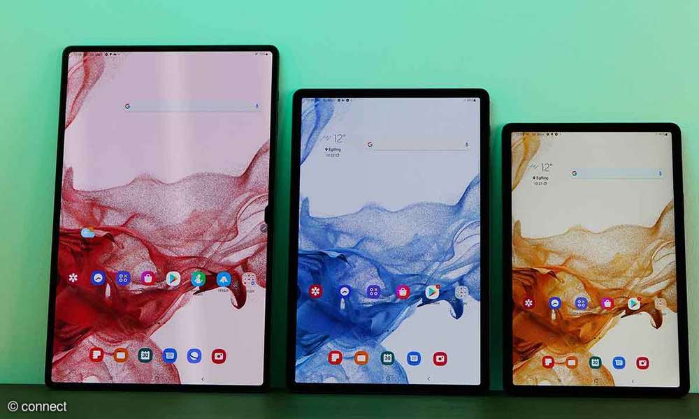 Samsung Galaxy Tab S8Modelle im direkten VideoVergleich connect