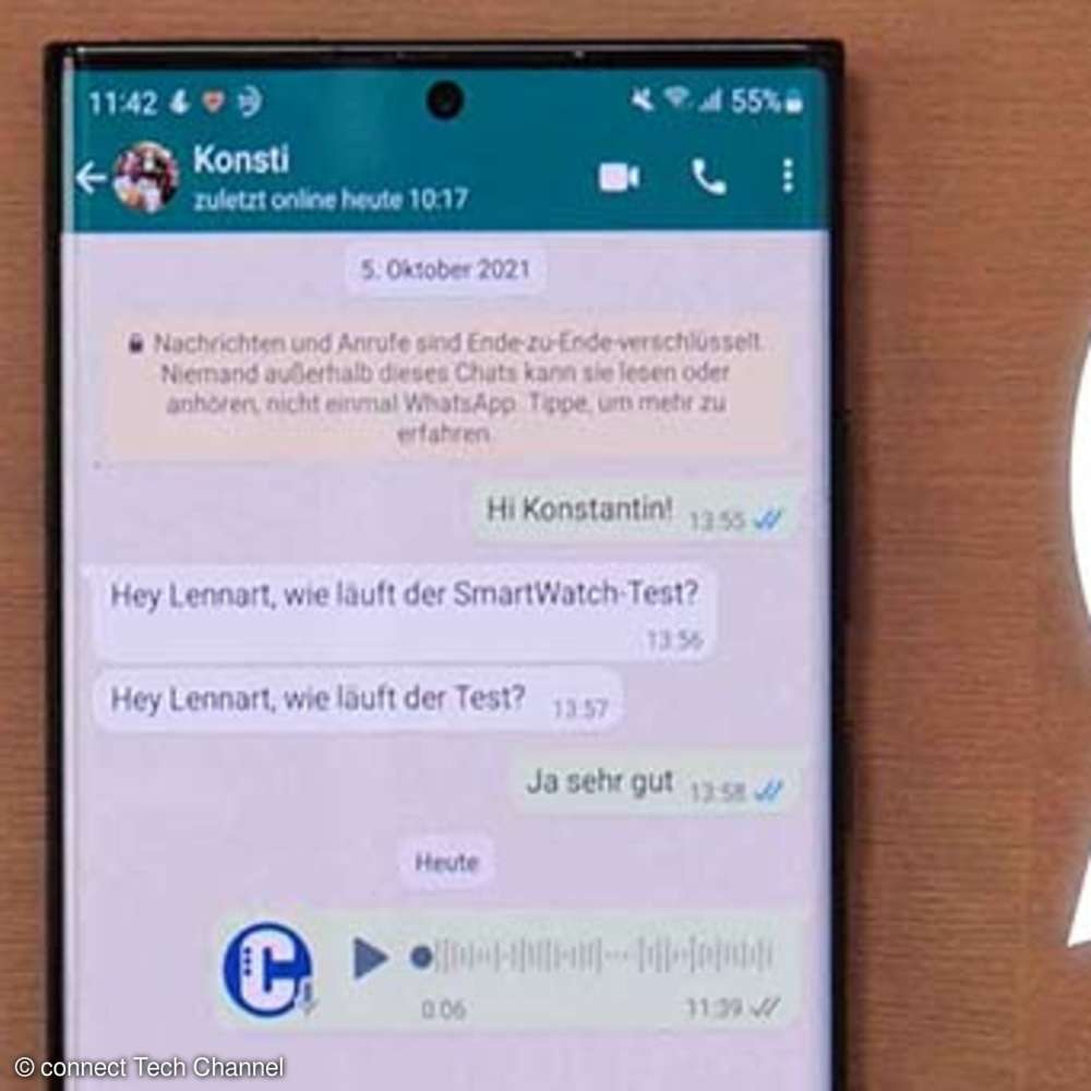 WhatsApp Sprachnachrichten aufnehmen und abhören connect