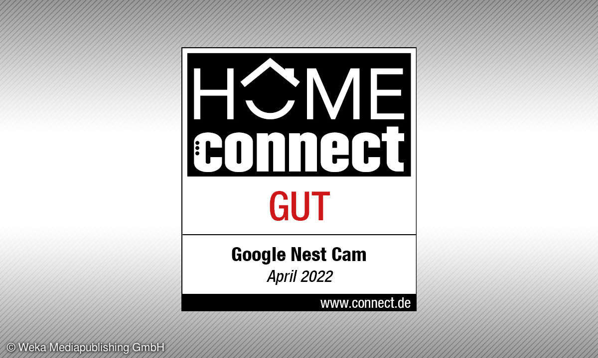 Google Nest Cam im Test - Siegel