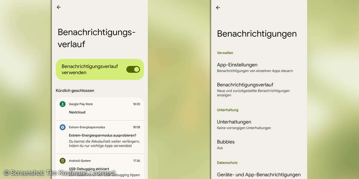 Android 12: Gelöschte Nachrichten ansehen