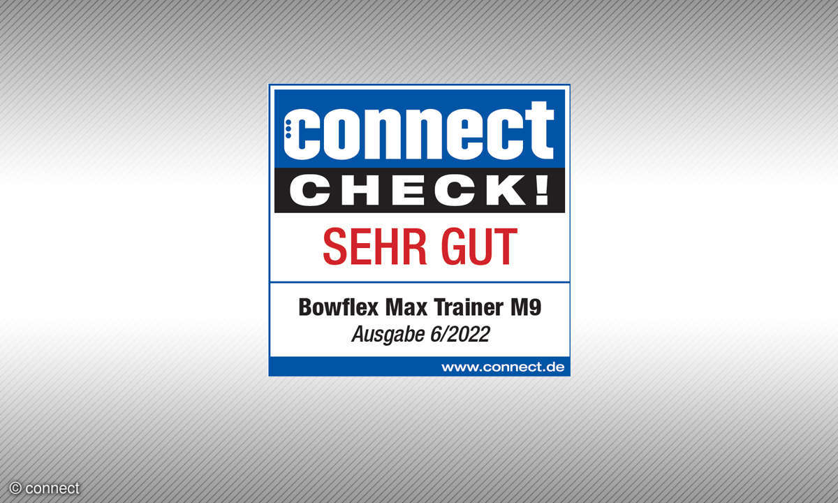 Siegel serh gut für Bowflex Max Trainer M9 im CHECK!
