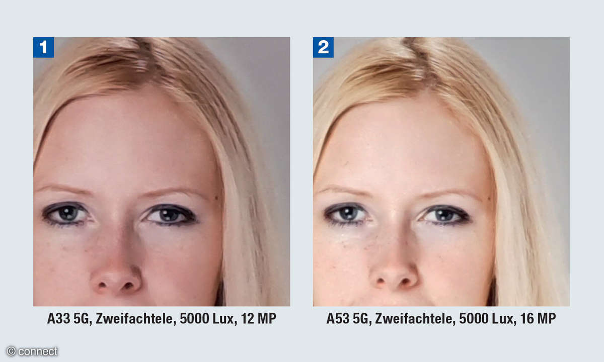 Samsung Galaxy A53 und A33 im Kameratest - Zweifachtele Bild 1 u. 2
