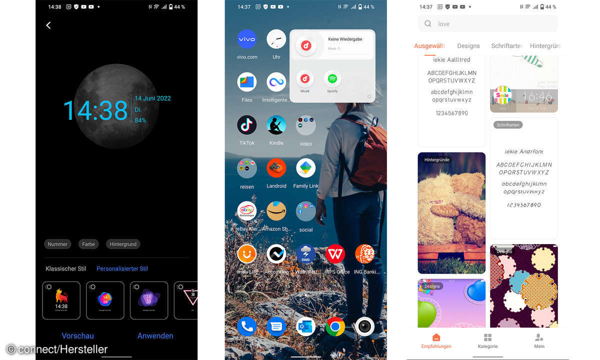 Vivo X80 Pro mit Funtouch OS