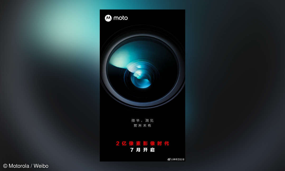 Motorola-Teaser für 200-MP-Kamera