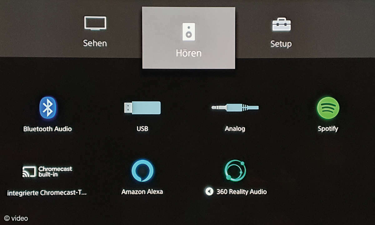 Das On- Screen-Menu ist äußerst praktisch und auch schön übersichtlich gestaltet.