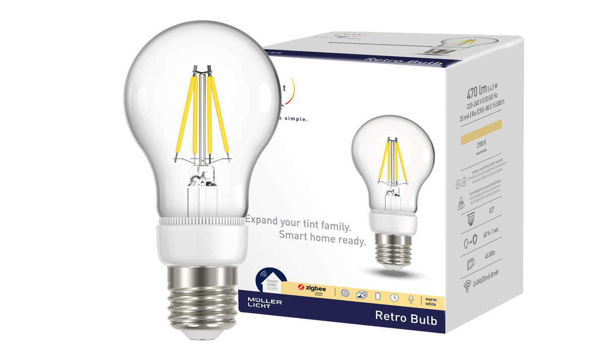 Tint Smarte LED-Birne Retro E27 im Check!
