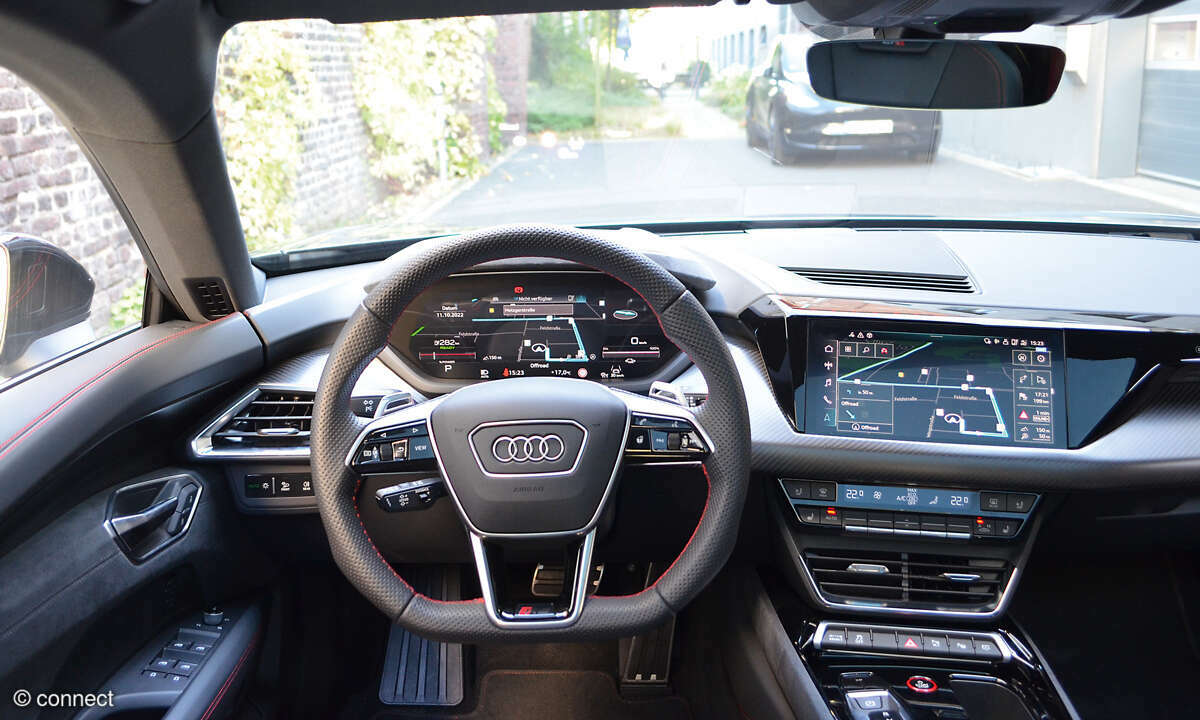 Audi e-tron GT im Test: Cockpit
