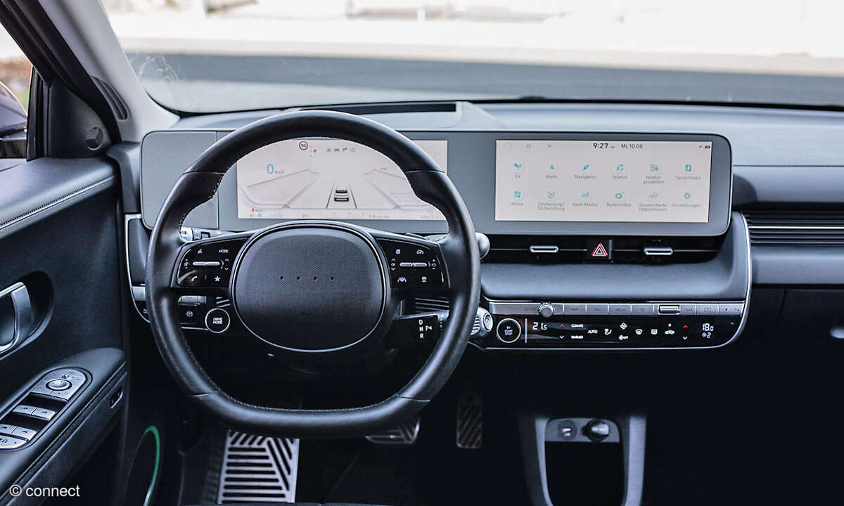 Hyundai Ioniq 5 im Test: Cockpit