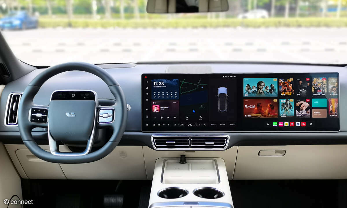 Lixiang L9 AWD + Range Extender im Test: Cockpit