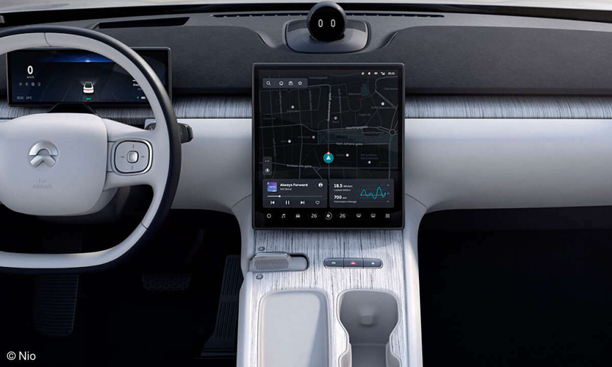 NIO ET7 (AWD) im Test: Cockpit