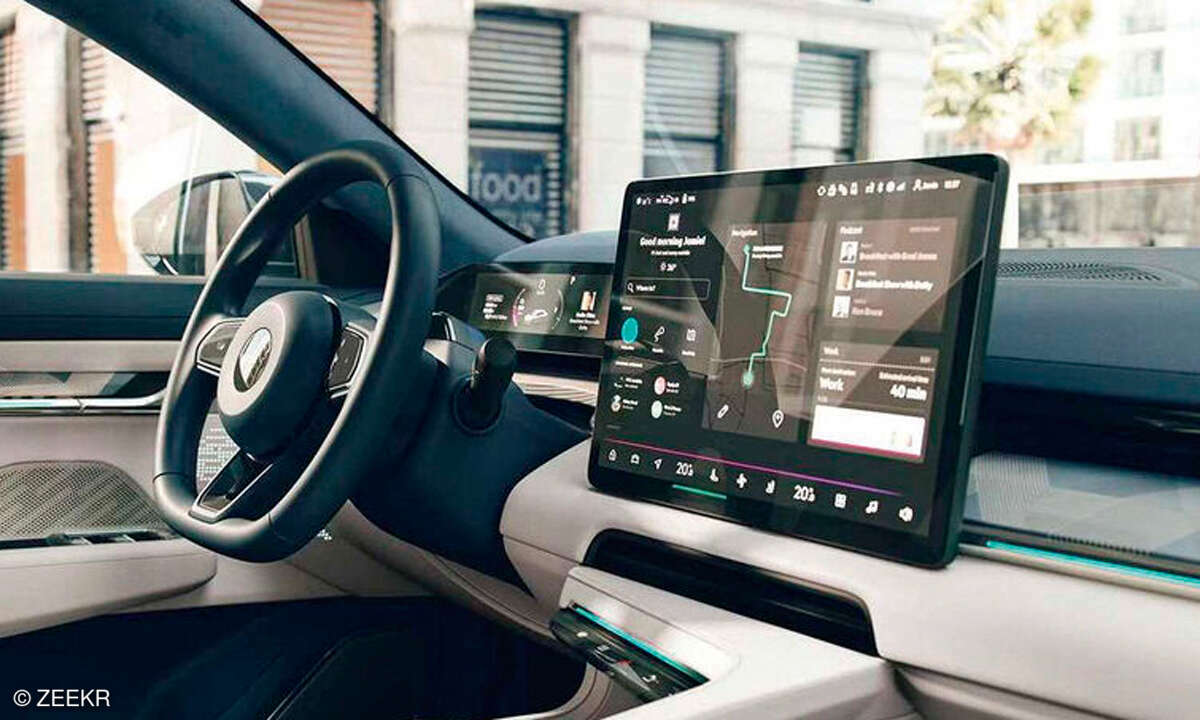 ZEEKR 001 (AWD) im Test: Cockpit