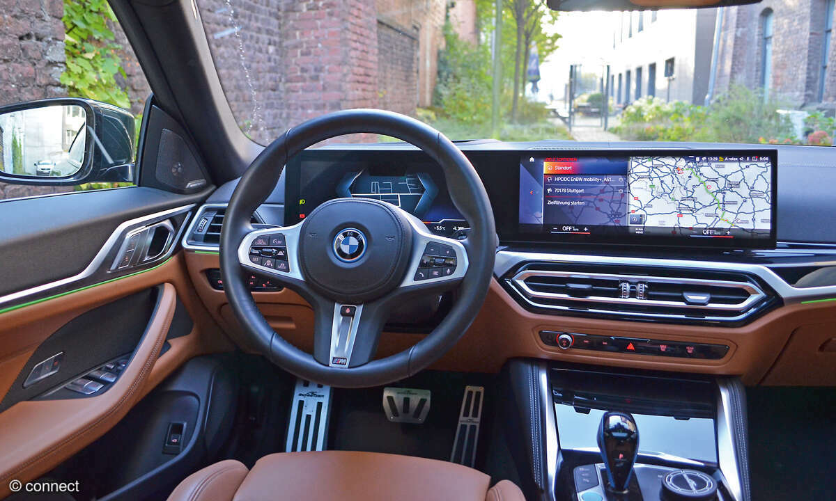 BMW i4 im Test: Cockpit