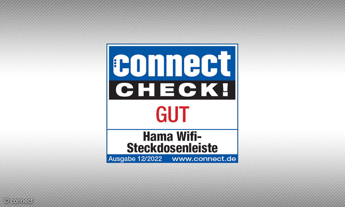 Siegel gut Hama Wifi-Steckdosenleiste