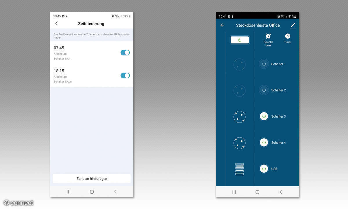 Hama Wifi-Steckdosenleiste - App Screenshot