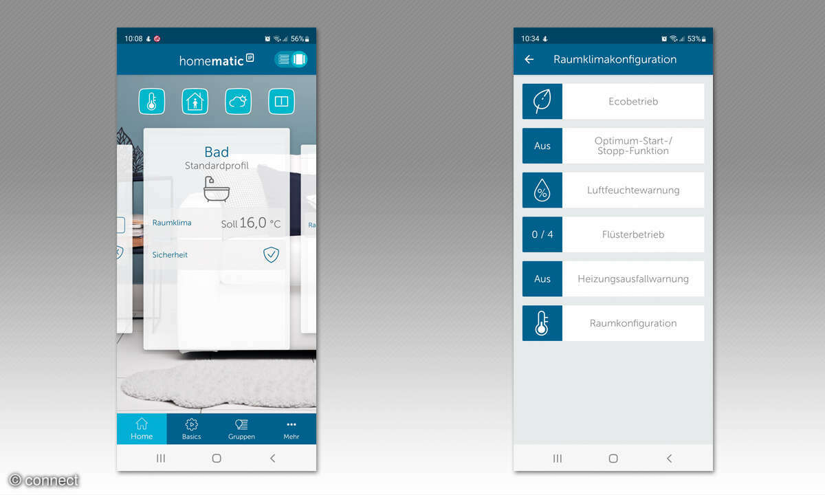 eQ-3 Homematic IP - App Screenshot