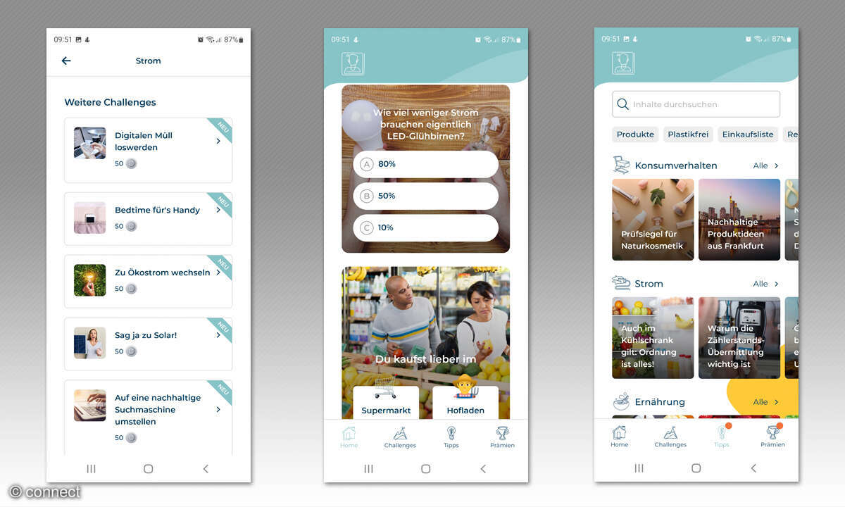 Earnest App Screenshots