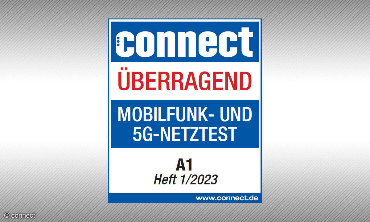 Siegel Mobilfunknetztest 2023 Österreich A1 überragend