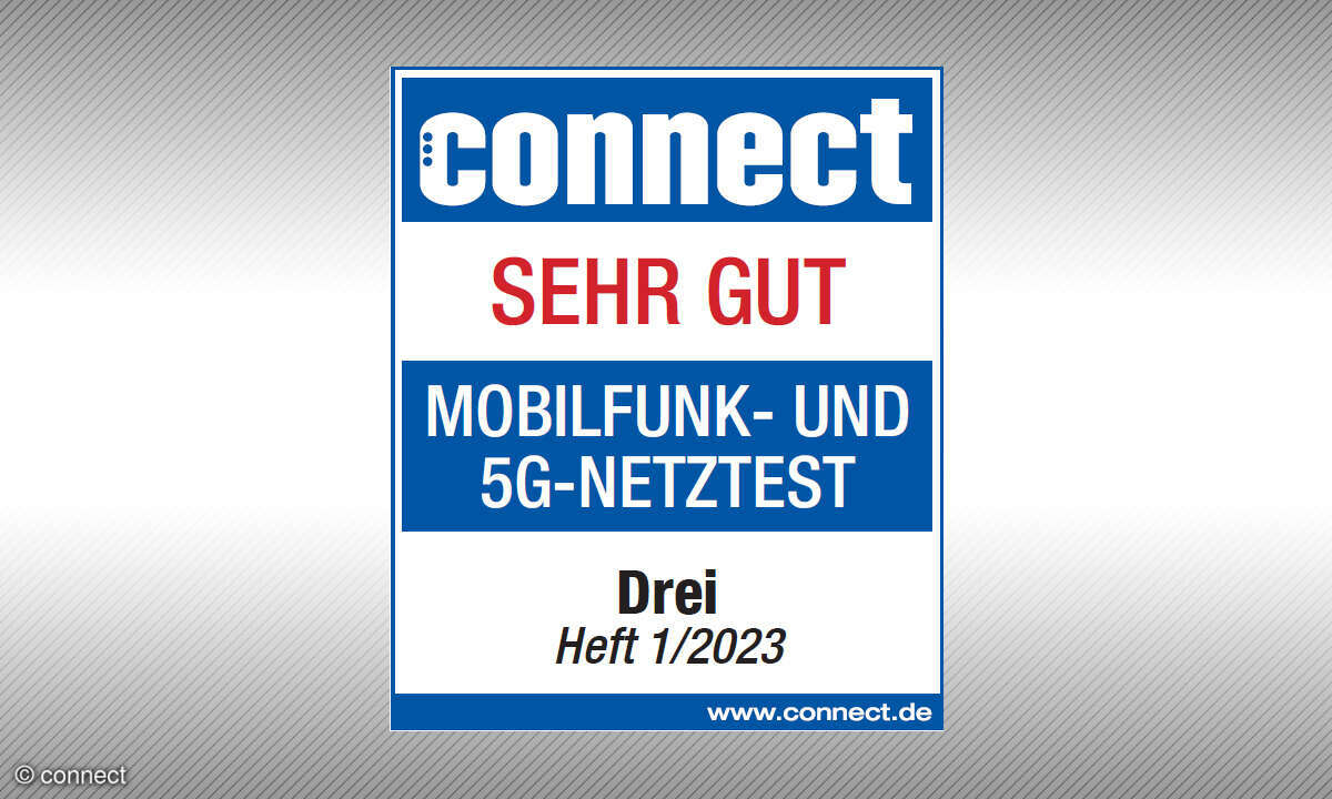 Siegel Mobilfunknetztest 2023 Österreich Drei sehr gut
