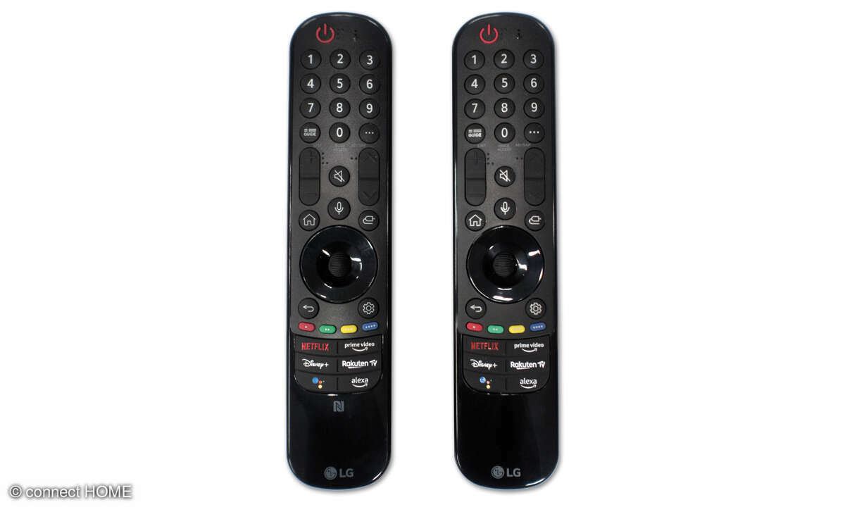 LG OLED 77CS9LA vs. LG OLED 77C27LA: Fernbedienungen