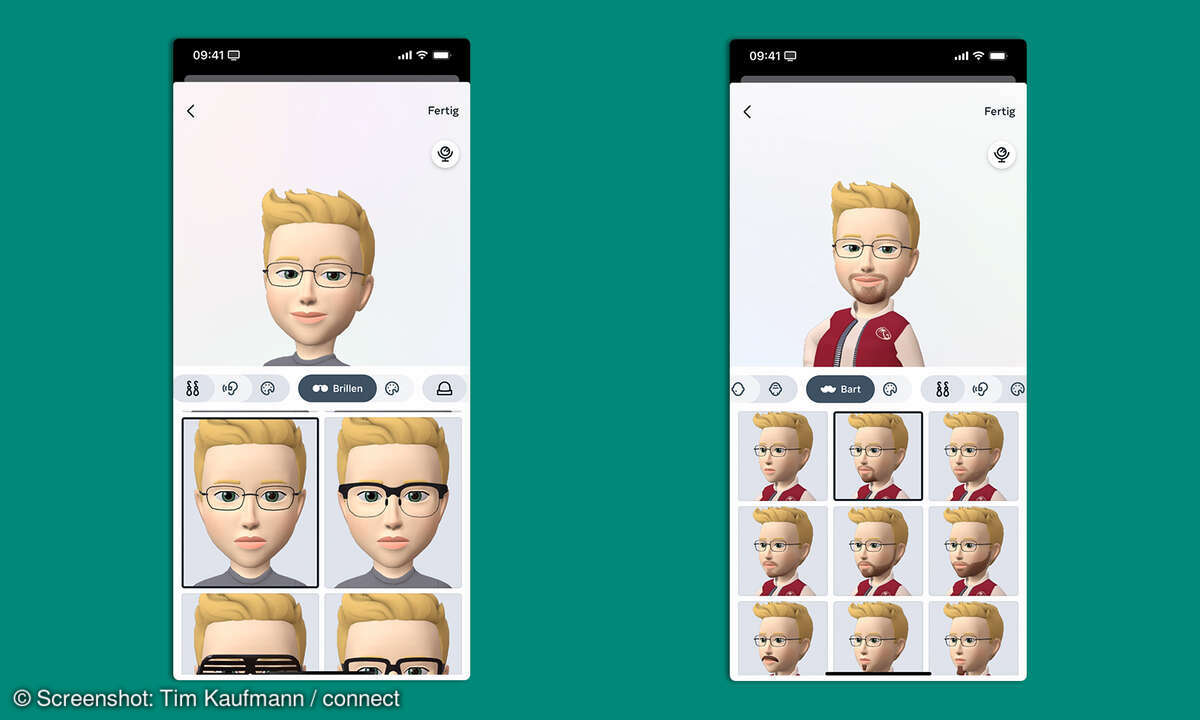 Whatsapp Avatar erstellen