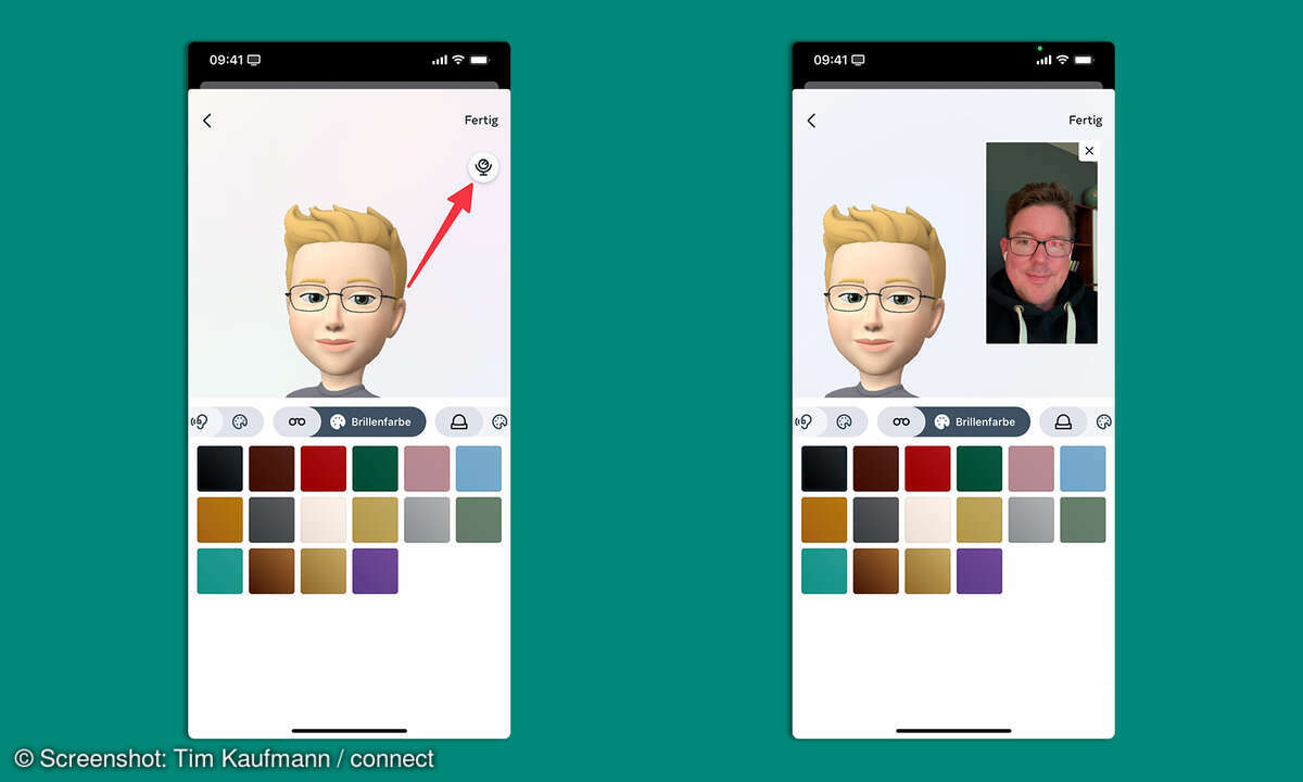 Whatsapp Avatar erstellen