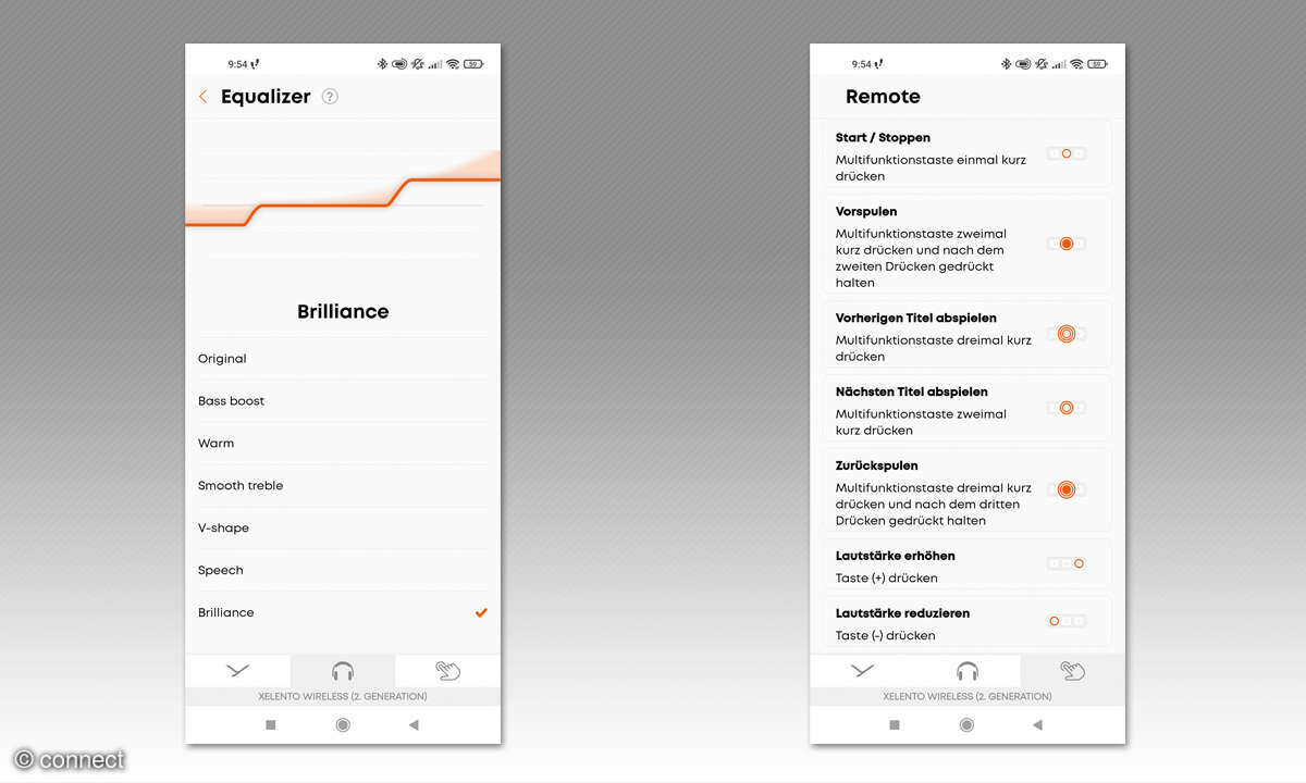 Beyerdynamic Xelento Wireless 2 im Test - App Screenshots