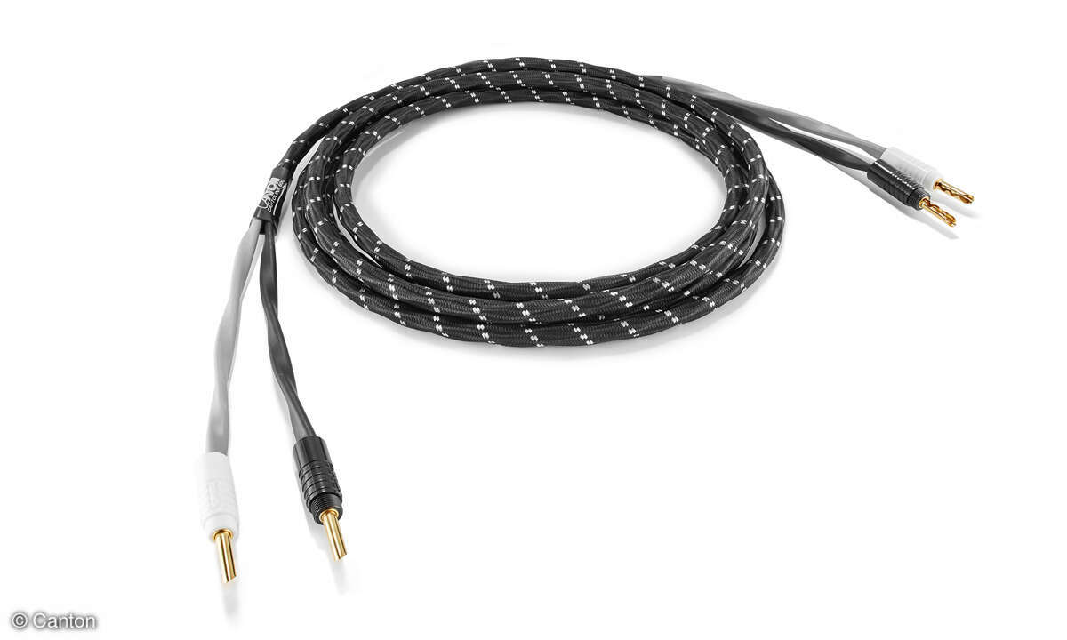 Canton Karat GS Edition im Test: Kabel