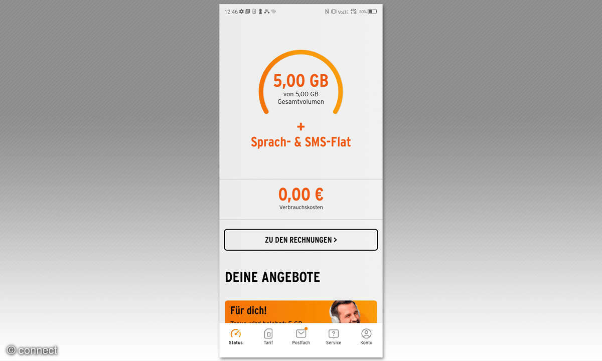 Service-App Test 2023 Otelo Screenshot