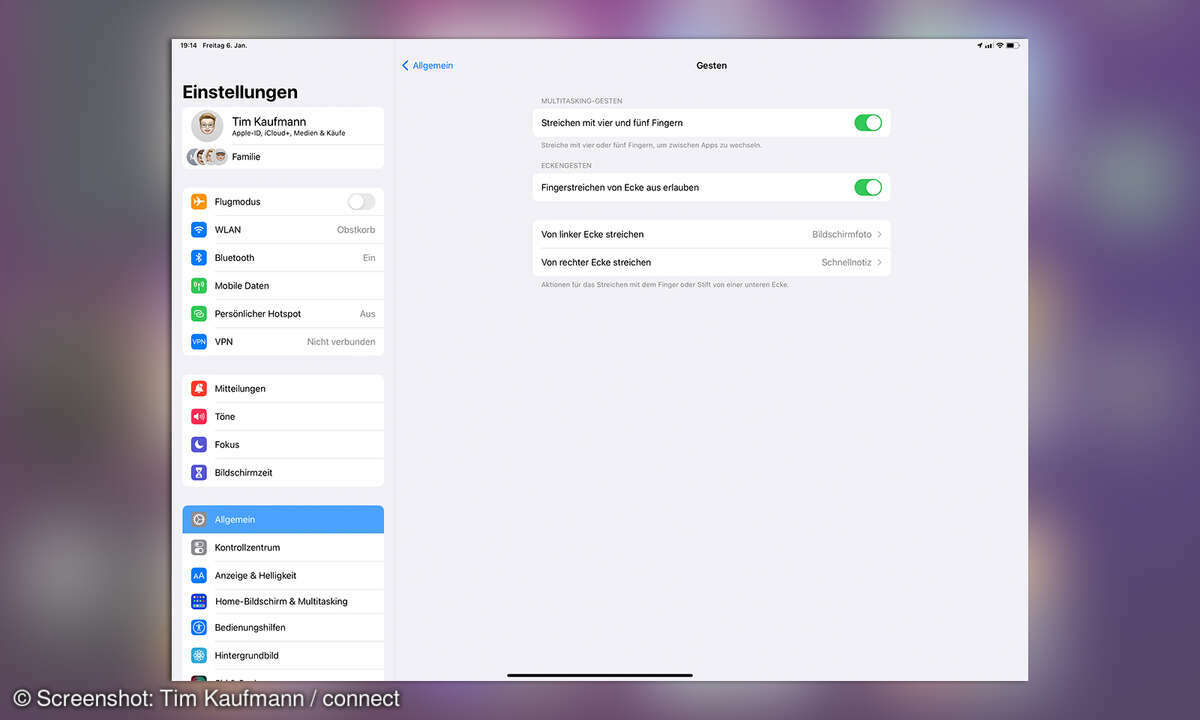 Multitasking iPadOS 16